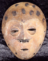 Mask from the Lega tribe of the Congo