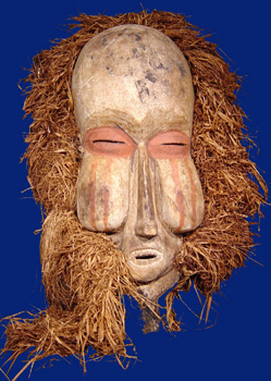 Mask from the Bamum tribe of Cameroon