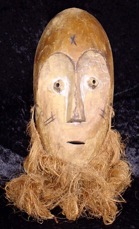 Lega tribe mask from the Congo